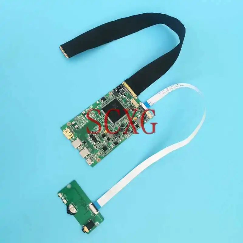 

For B173ZAN03 B173ZAN06 B173ZAN01 NE173QUM Laptop Panel 4K Drive Controller Board EDP 40Pin 17.3" 3840*2160 Mini-HDMI TYPE-C Kit