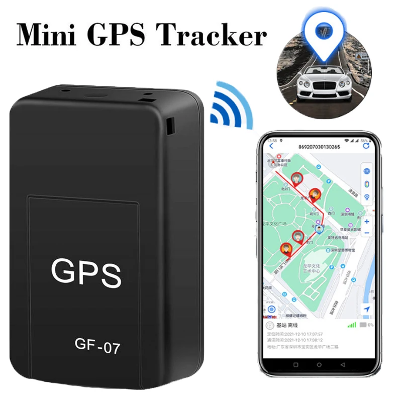 

GF-07 GPS Tracker Car Bike Bicycle Tracking Positioner Magnetic Vehicle Trackers Pets Children Real Time Anti-lost Locator