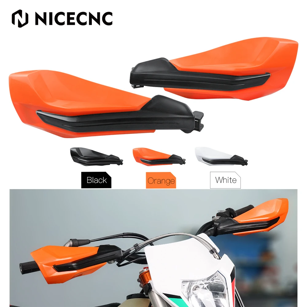

NiceCNC For KTM 125-500 250 300 350 450 XC XCF XCW SX SXF EXC EXCF TPi 6D 14-2023 Handlebar HandGuard Cover Protector Handle Bar