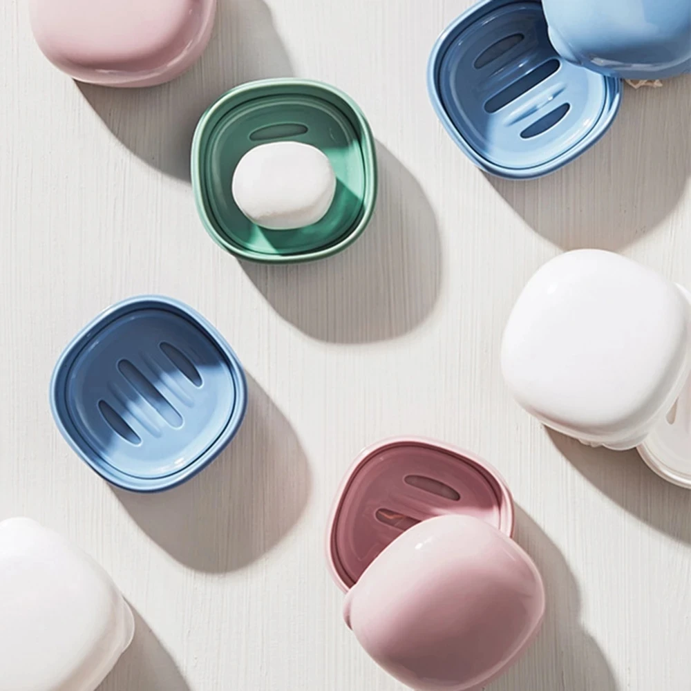 Портативный цветной герметичный чехол для мыла