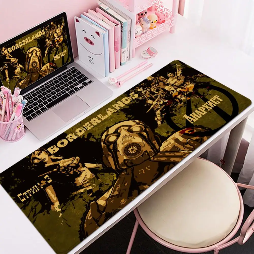 Фото Коврик для мыши B-Borderlands 3, 90x40 см, нескользящий игровой коврик для мыши, коврик для мыши для геймеров, коврик для мыши для киберспорта, игровой коврик для механической клавиатуры, настольный коврик XXL №2