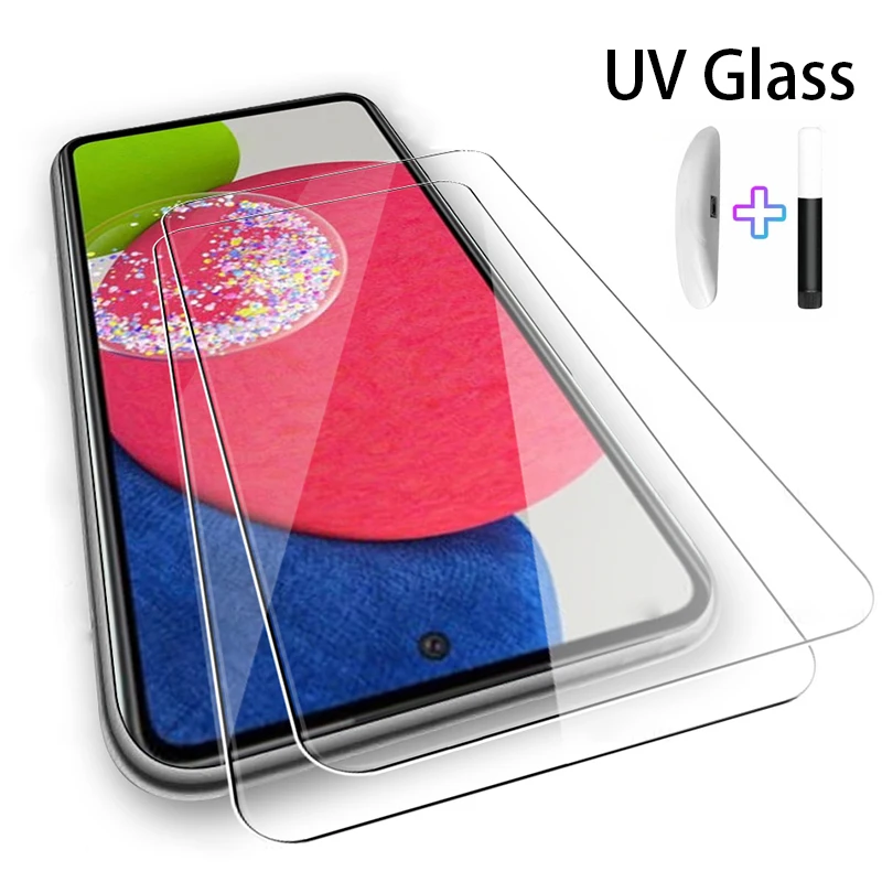 

UV Nano liquid Glue Screen Protector For iphone 13 Pro Max 14 11 6 6S 7 8 Plus SE X XS XR 12 Mini Tempered Glass Protective Film