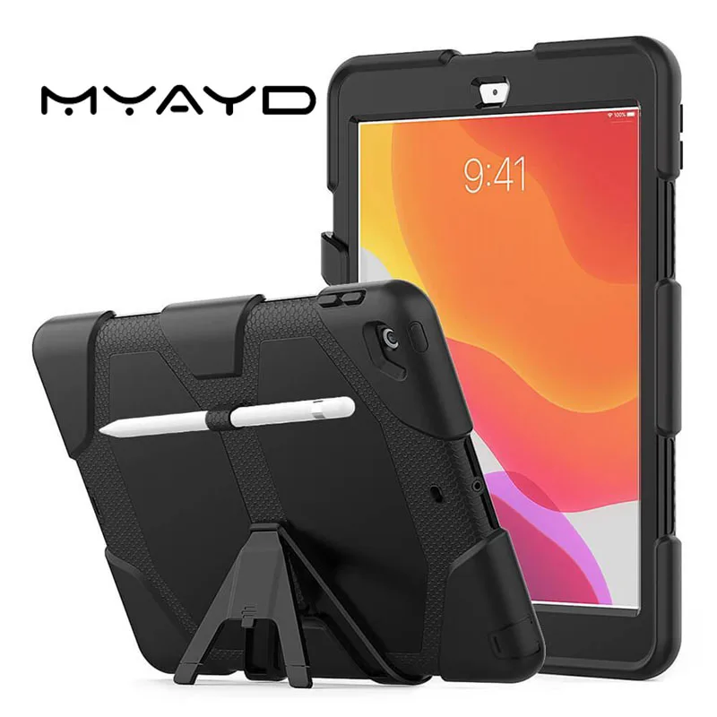 

Чехол для 2021/2020/2019 IPad 10,2 с держателем для карандашей и подставкой