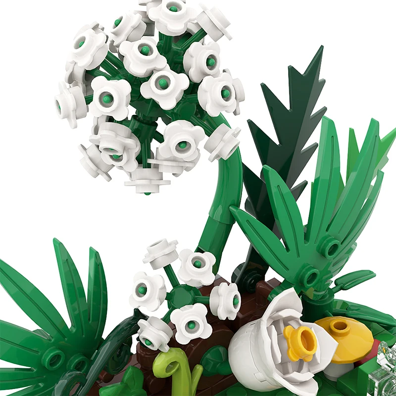 Gobrick MOC Приключения игровой персонаж мамы и папы кирпичные головки набор