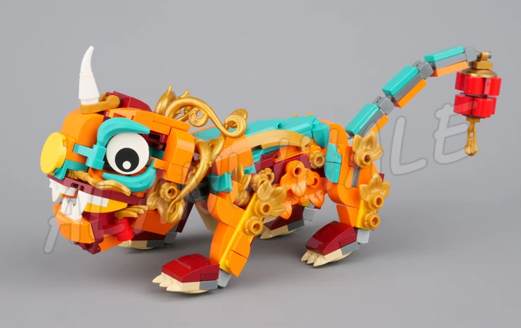 1528 шт. китайские традиционные фестивали история Ниан лунного Нового года Чун