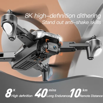 Lenovo P11S Drone 8K 5G GPS Professional HD Aerial Photography Dual-Camera Omnidirectional Obstacle Avoidance Quadrotor Drone 2