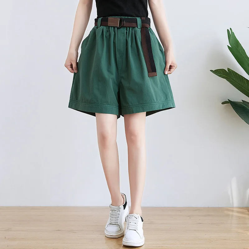 

Women's wide-legged loose 2021 summer new maternity shorts one
