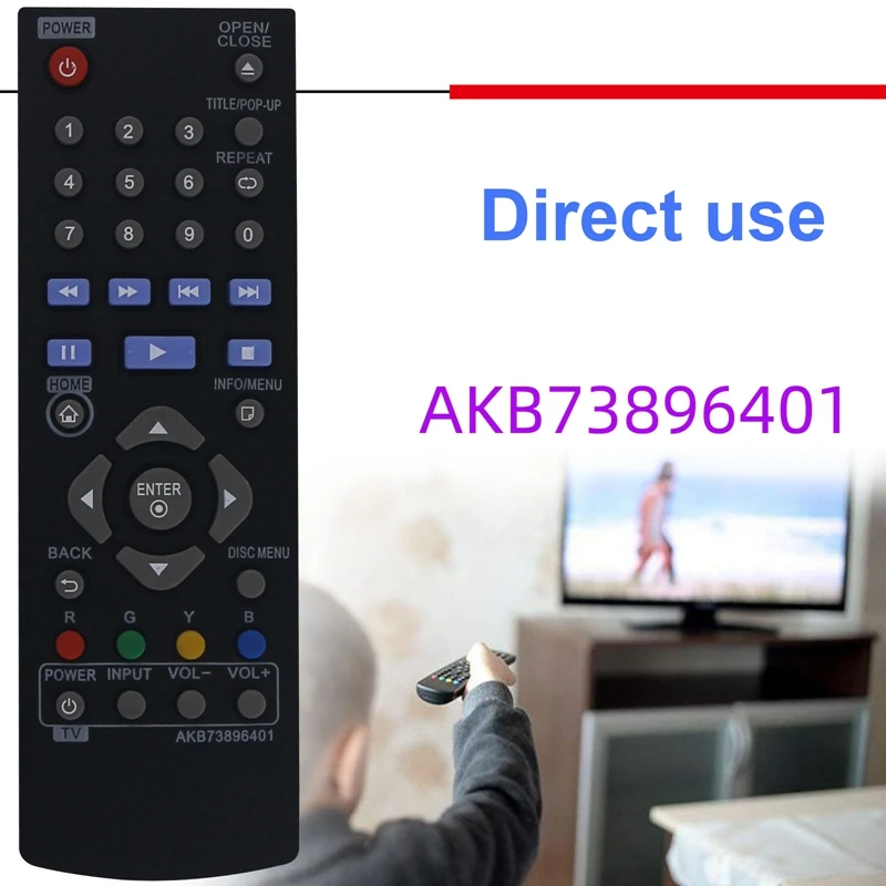 

Умный пульт дистанционного управления, DVD-плеер AKB73896401 для LG Blu-Ray BP155 BP255 300