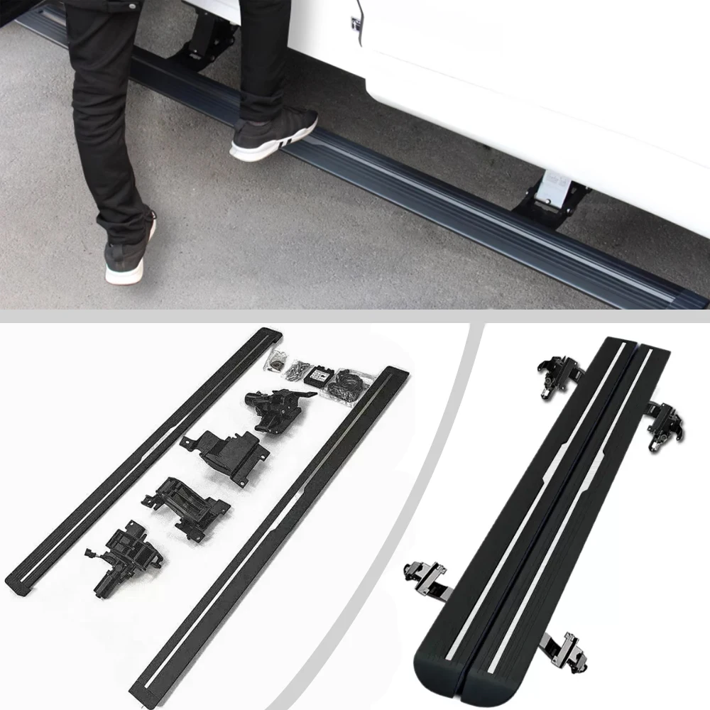 2 шт. подходят для Toyota Highlander 2020-2024 складные электрические подножки боковые балка