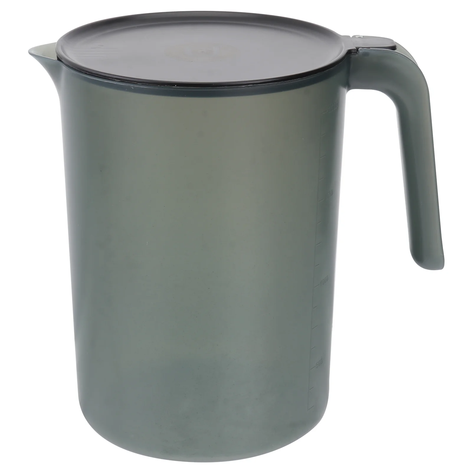 

Pitcher Water Plastic Kettle Beverage Jug Tea Lid Cold Fridge Pitchers Lemonade Pot Iced Hot Drink Lids Spout Scale Containers