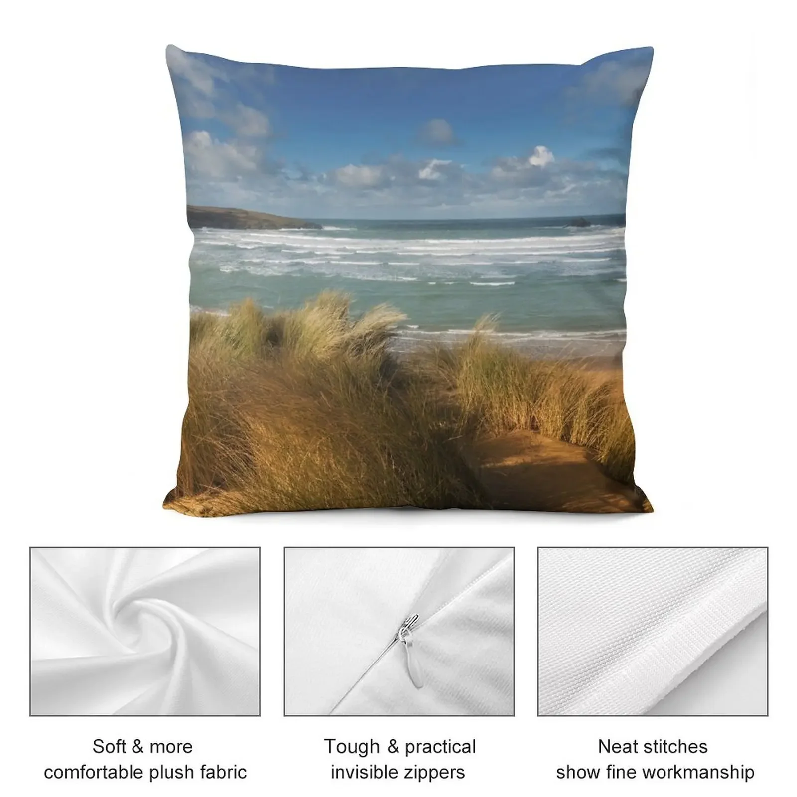 Подушка Crantock Bay Cornwall декоративная подушка для дивана