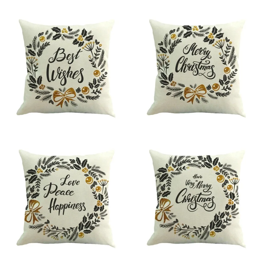 

Silk Pillowcase Coral Christmas Cotton Linen Throw Pillow Case Cushion Cover Lavender Pillowcase Leather Throw Pillow Covers