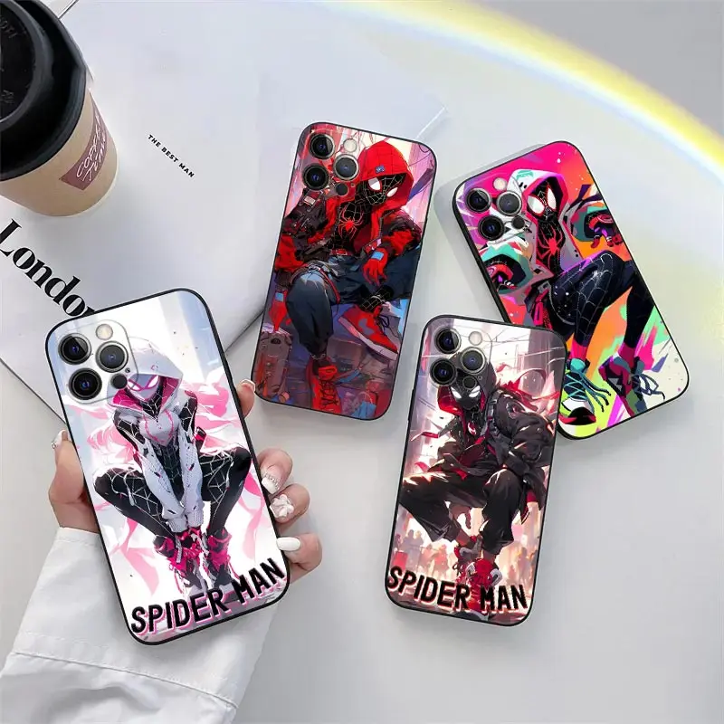 Фото Чехол SPIDER MAN Morales Gwen для Honor 600 Lite 400 Pro X9D X8D X7D X6D X9B X8B X7B X9C X9A X5C Y7 Y9 2019 Magic 6 7 Lite №1