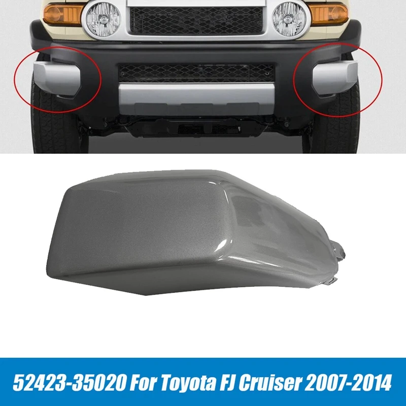Левая передняя крышка для бампера 52423-35030 Toyota FJ Cruiser 2007-2014