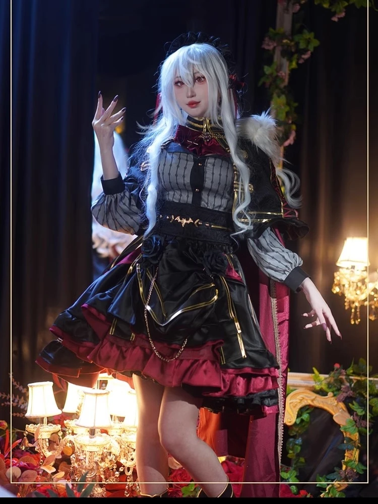 Карнавальный костюм Kuzuha аристократический наряд великолепная униформа аниме