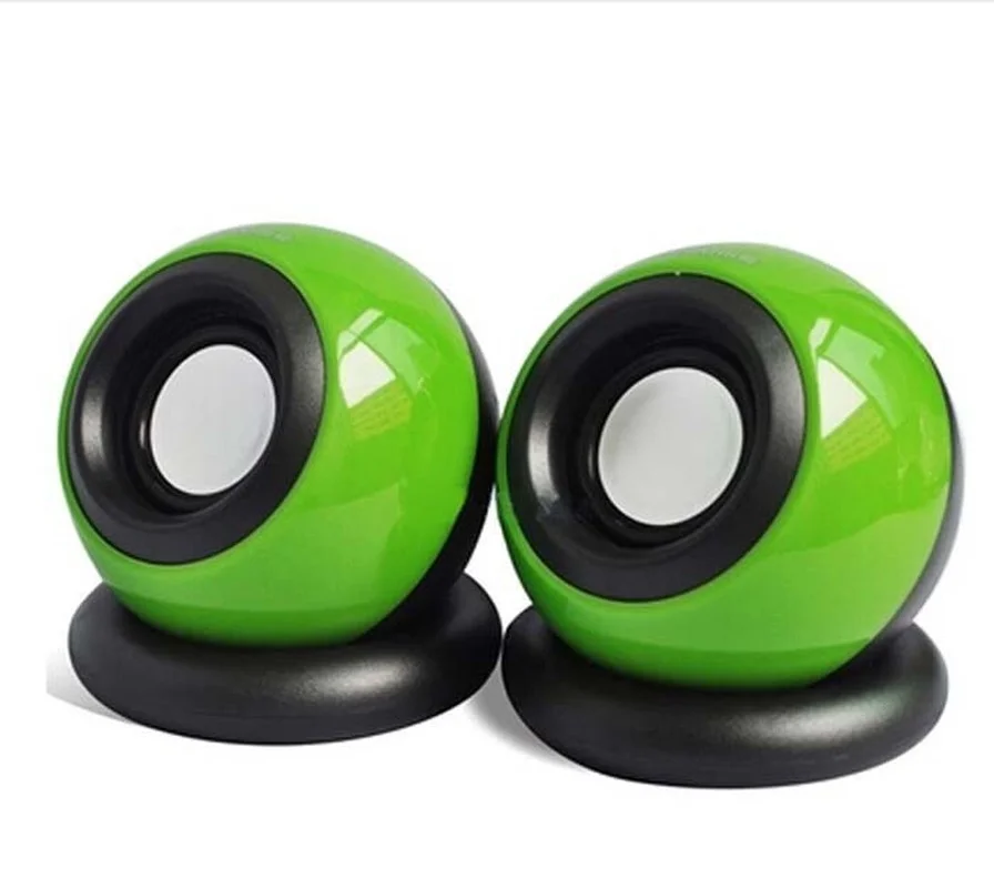 

Universal USB Wired Computer Speaker Volume Control Enhanced Bass USB 2.0 Mini Desktop Speakers 3.5mm Audio Input Music Player