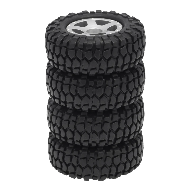 4 шт. оболочка колеса с шинами запасные части для SCX24 Jeep Gladiator 1/24Th 4WD модель