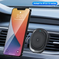 15w magnetic wireless car charger phone holder for 13 pro max wireless charging car induction charger mount for12 pro max holder