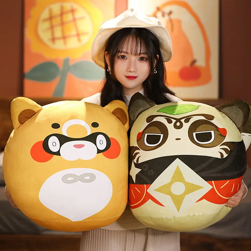 

45 см Genshin ударные плюшевые игрушки Zaoyou Guoba Kawaii комнатный Декор Мягкая Плюшевая Кукла цивета кот мягкая подушка игрушки для детей девочки под...