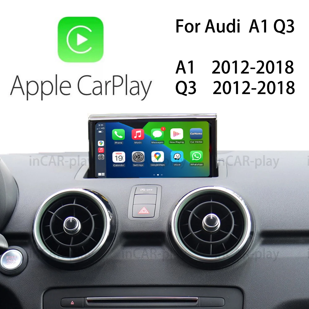 

AD16 OEM обновление экрана дисплея CarPlay Android комплект для модернизации интерфейса автомобиля для Audi 2012-2018 A1 Q3 MMI 3G система inCARplay