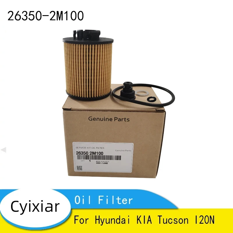 

Новый масляный фильтр двигателя для Hyundai KIA Tucson I20N 263502 M100 26350-2M100