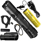 Тактический кольцевой светодиодный фонарик Nitecore NTR10 Pro + MH10 v2, 1200 люмен, перезаряжаемый фонарь USB-C + аккумулятор NL2140 4000 мАч, оптовая продажа