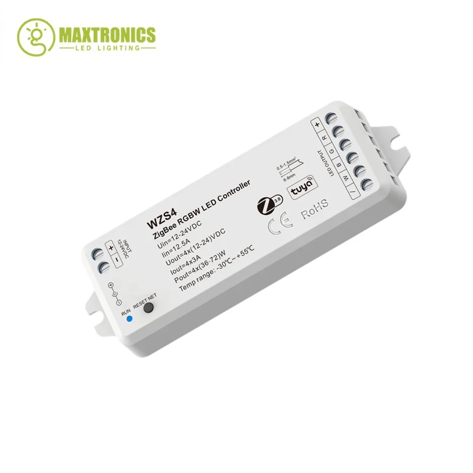 Контроллер яркости ZigBee Tuya APP 3 0 с постоянным напряжением 12-36 В постоянного тока 24 2