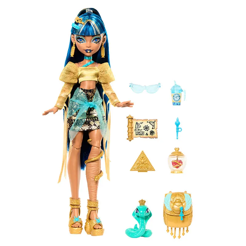 Фото 【new】in stock Official Genuine Barbie Monster High Series Handmade Collection Commemorative Toy Exquisite Birthday Gift №2