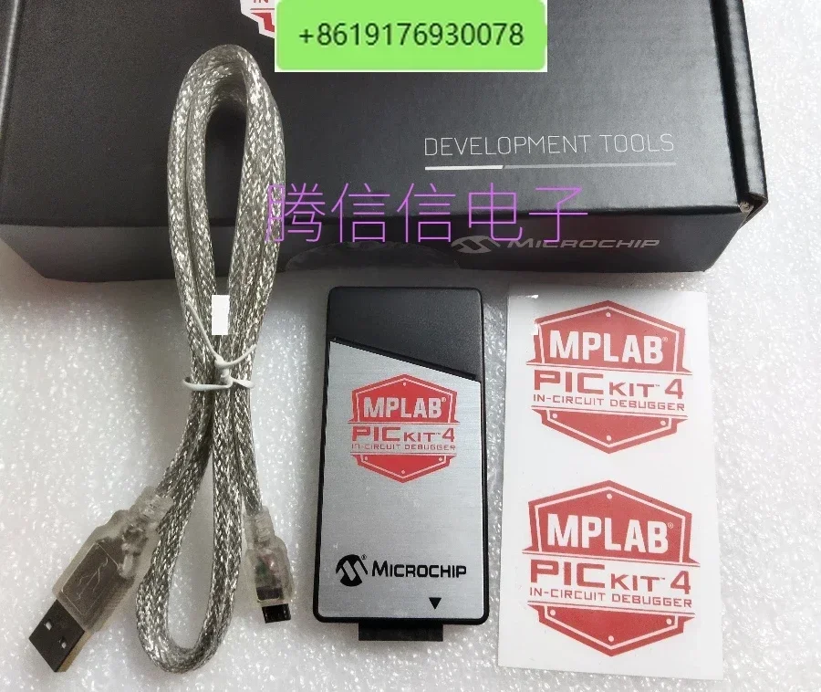 Пятно PG 164140 MPLAB PICKit 4 загрузка программирования Microchip PIC MCU dsPIC DSC