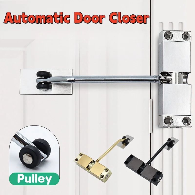 Автоматический Пружинный Дверной Доводчик - Безопасное Регулируемое ...