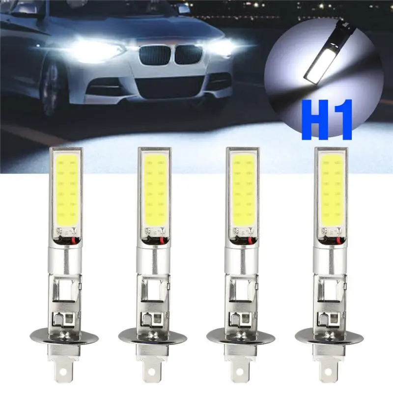 

H1 Superbright Led Lights Universal Vehicle Lamp Light Smd Bulbs Car Interior Accessories Waterproof Led Headlight Durable