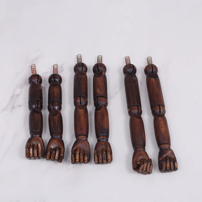 Female Male & Kids Wood or Plastic Mannequin Arm Hand Accessories For Mannequins Props