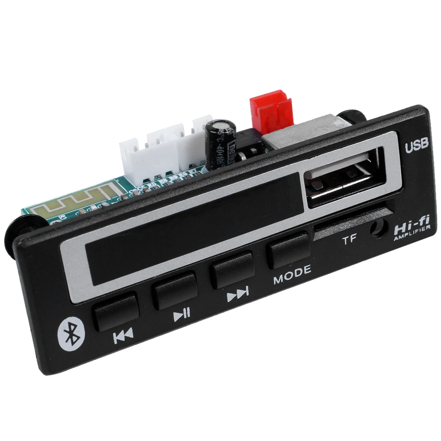 

Bluetooth5.0 Mp3 Wma Wav Decoder Board 5V 12V Wireless Audio Module Color Screen Usb Tf Fm Radio For Car Accessories