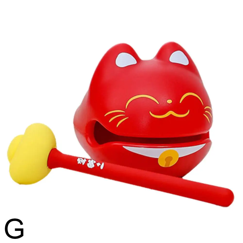 Abs милый мультфильм деревянная рыбка забавная декомпрессионная игрушка