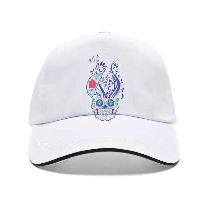

Tattoos Ecstasy Skull Lust Rose Creative Diamond Eyes Mens Gray Baseball Cap(1)