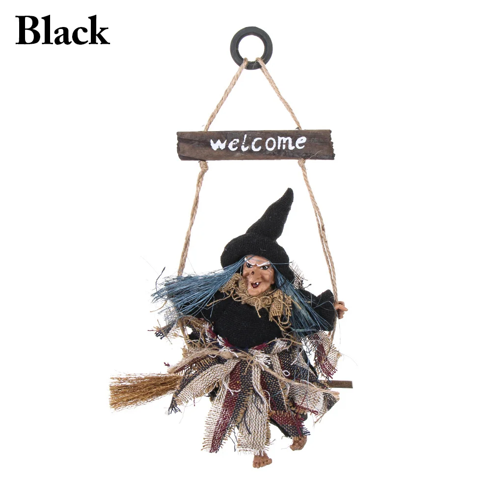 

Кукла-ведьма KANNERT, солома, черная