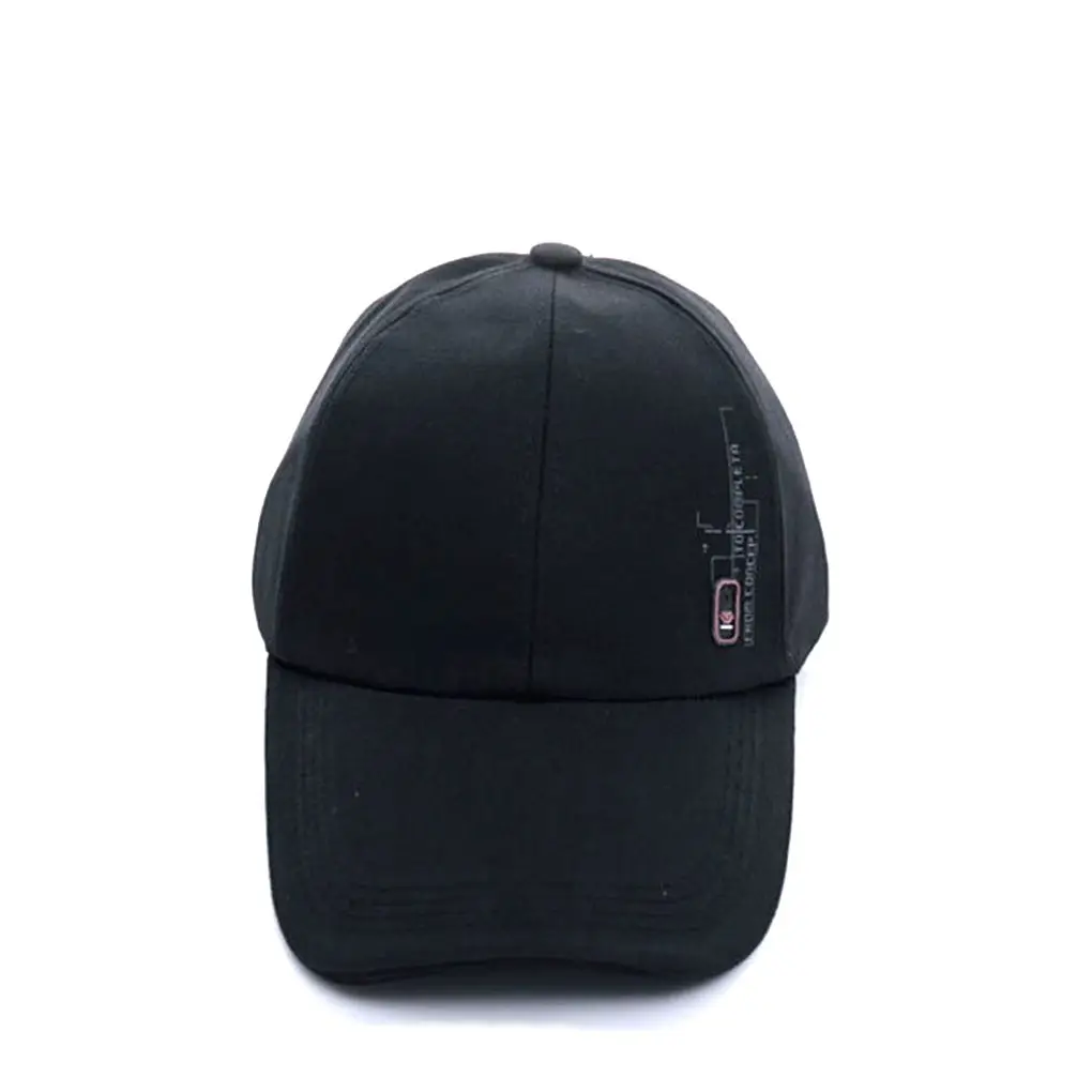 

Men's Fashion Baseball Badge Cap Outdoor Sun Hat Cotton Canvas Cap