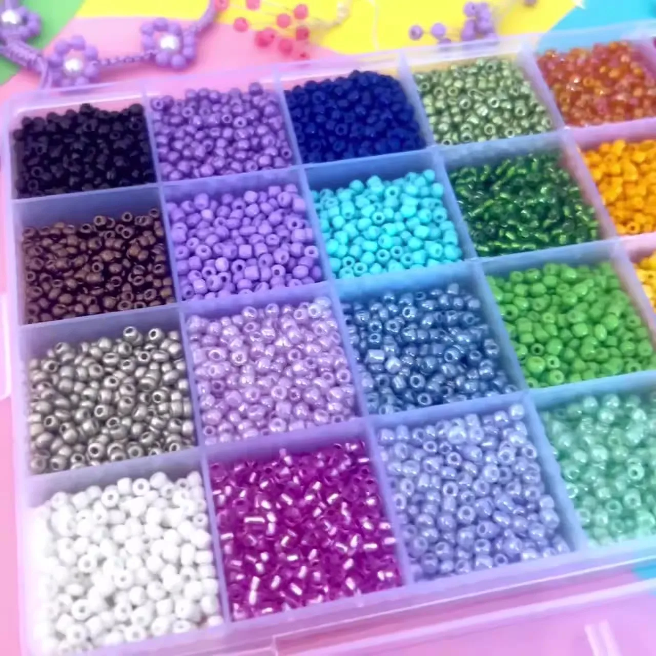 3 мм круглые стеклянные бусины-разделители свободные бусины для