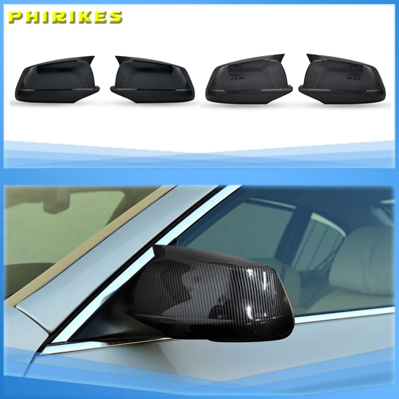 

Rearview Mirror Cap Wing Side Mirror Cover Fit For Bmw 5 Series F10 F11 F18 Pre-LCI 2010-2013 Performance Car Accessories