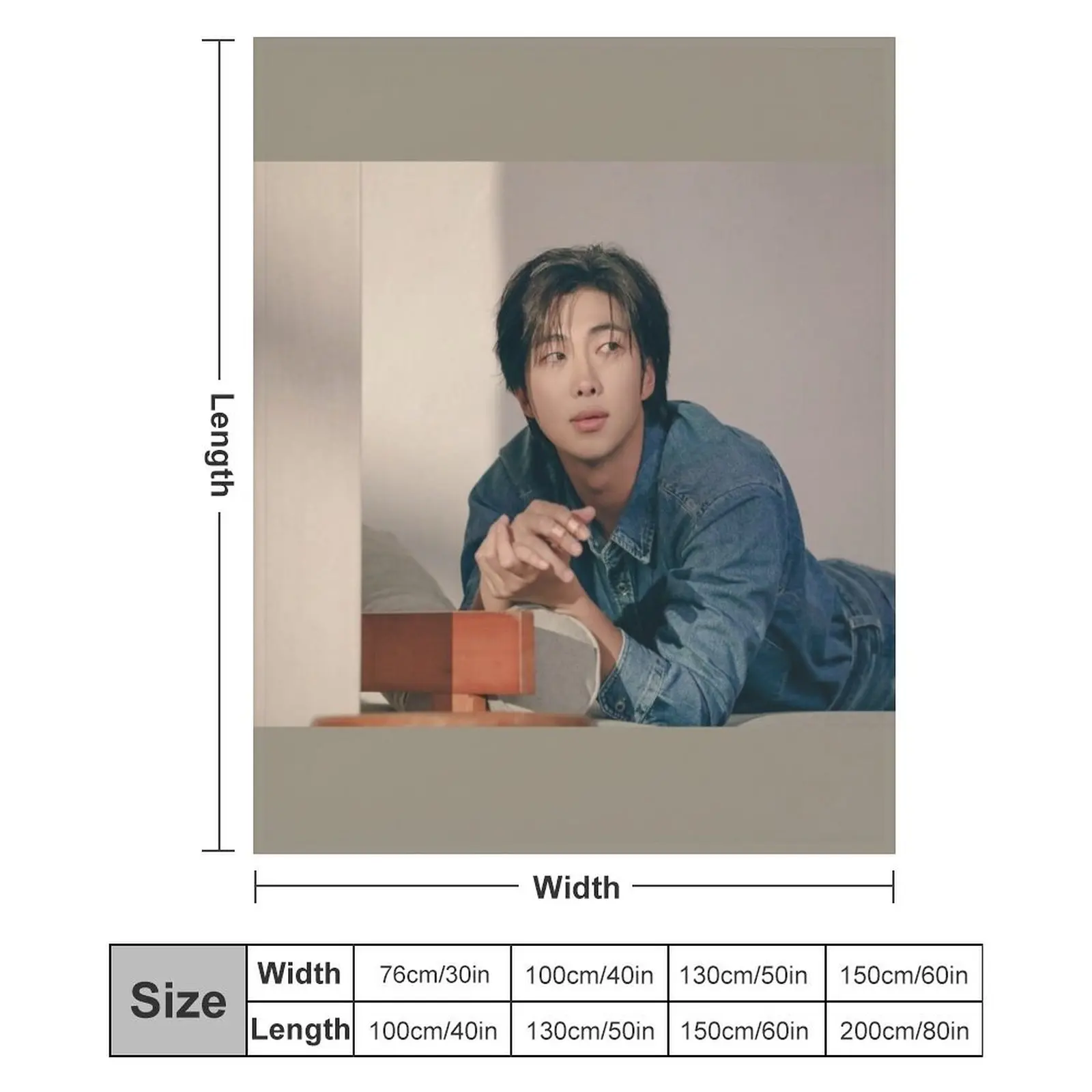 Rm namjoon альбом новое одеяло для фотосессии одеяла и меховые изделия милые