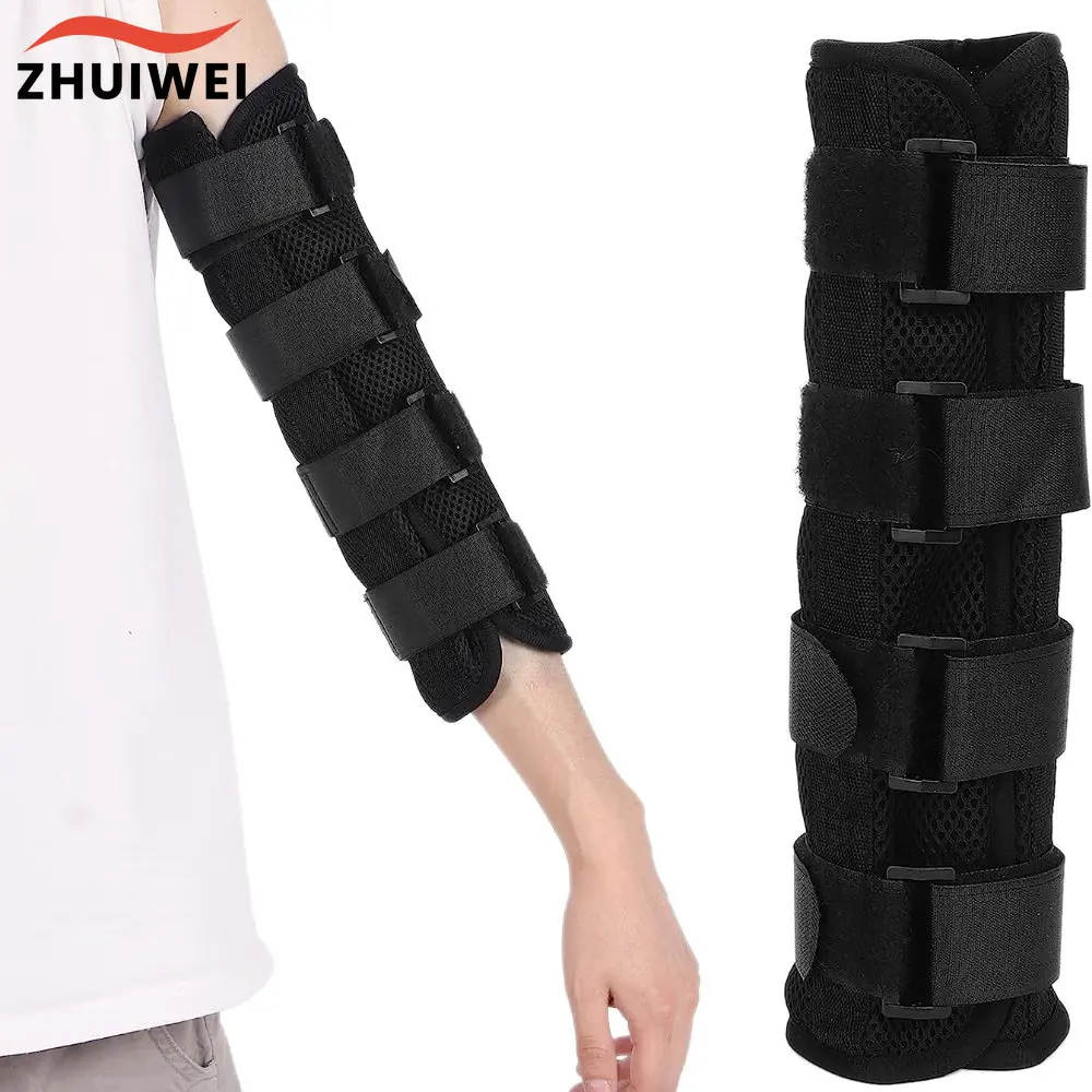

Elbow Support Brace Splint Immobilizer Stabilizer for Ulnar Nerve Entrapment &Cubital Tunnel Syndrome,Adjustable Elbow Nighttime