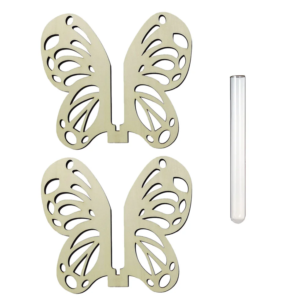 

Flower Vase with Frame Home Flower Arrangement Vase with Glass Tube