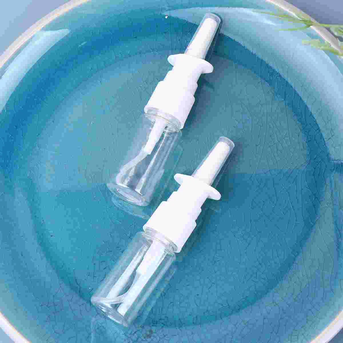 

20 Pcs Portable Spray Bottle Mini Plastic Containers Sinus Spray Bottle Portable Nasal Spray Bottle De Perfume