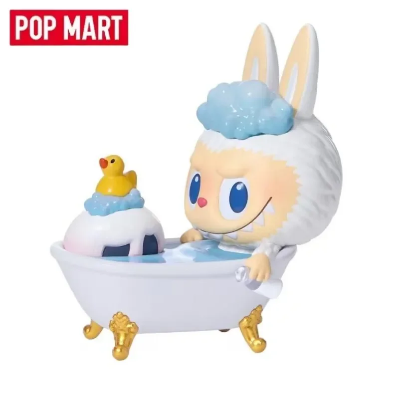 Фото POP MART THE MONSTERS LABUBU Bubble Bath Figure Blind Box Mystery Box Guess Bag Toys Doll Cute Anime Figure Desktop Ornaments №1