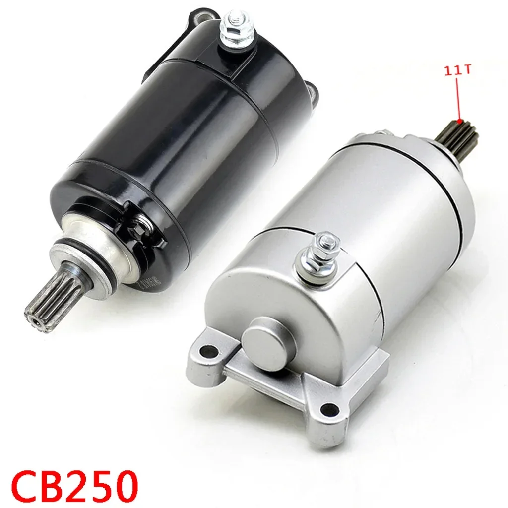 Фото Стартер CB250 с 11 зубьями, 10 т, мотоцикл для CB200 250cc 200CC CQR250 KAYO T4 K5, двигатель LONCIN MX6 Zongshen Pit PRO, грязевой велосипед №1
