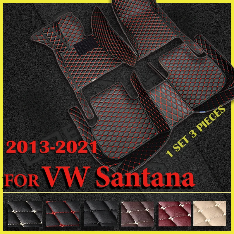 

Car Floor Mats For VW Volkswagen Santana Sedan 2013 2014 2015 2016 2017 2018 2019 2020 2021 Auto Foot Pads Interior Accessories