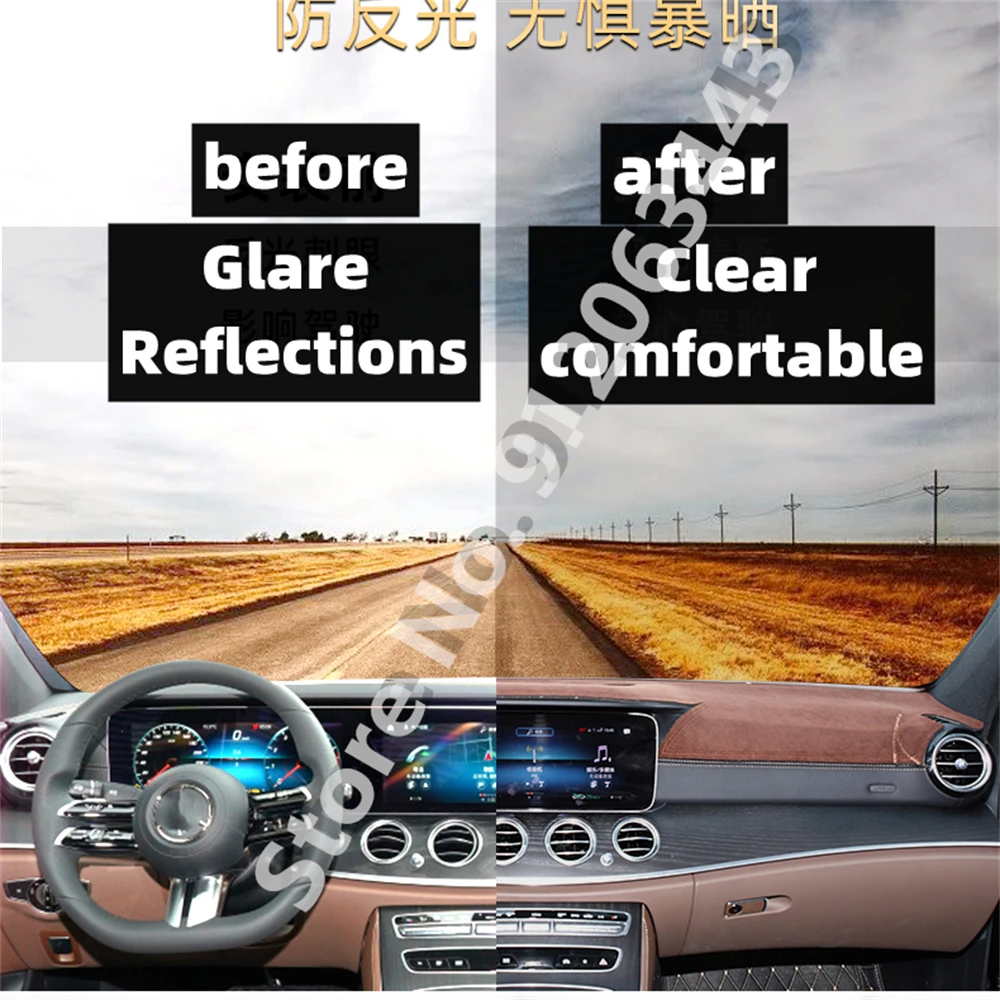 Автомобильный Стайлинг замшевый коврик для приборной панели аксессуары Nissan Elgrand