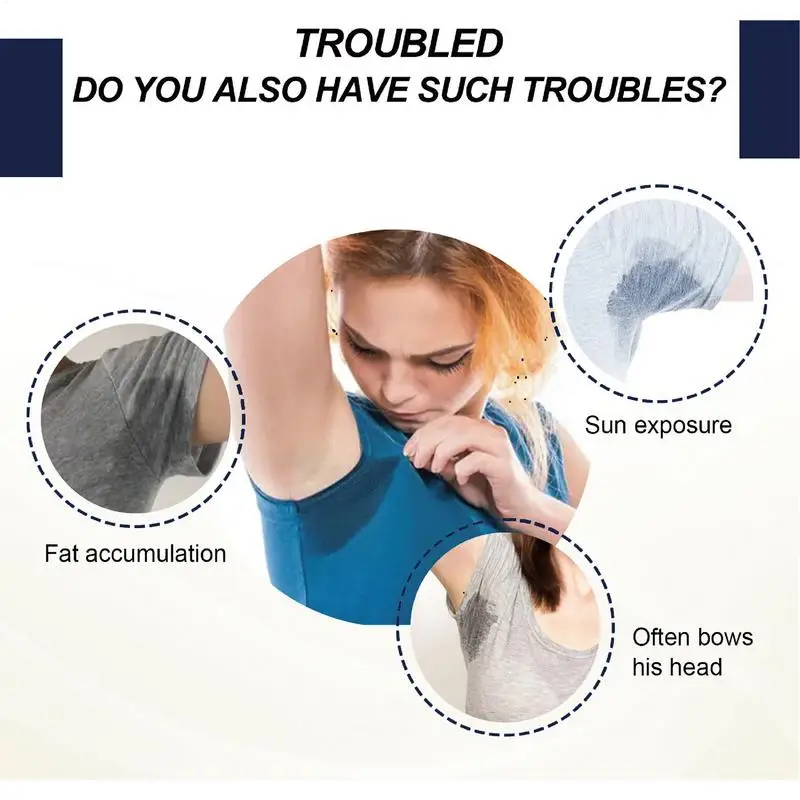 Подушечки для подмышек женщин 12 шт. впитывающие пот патчи подушечки против пота