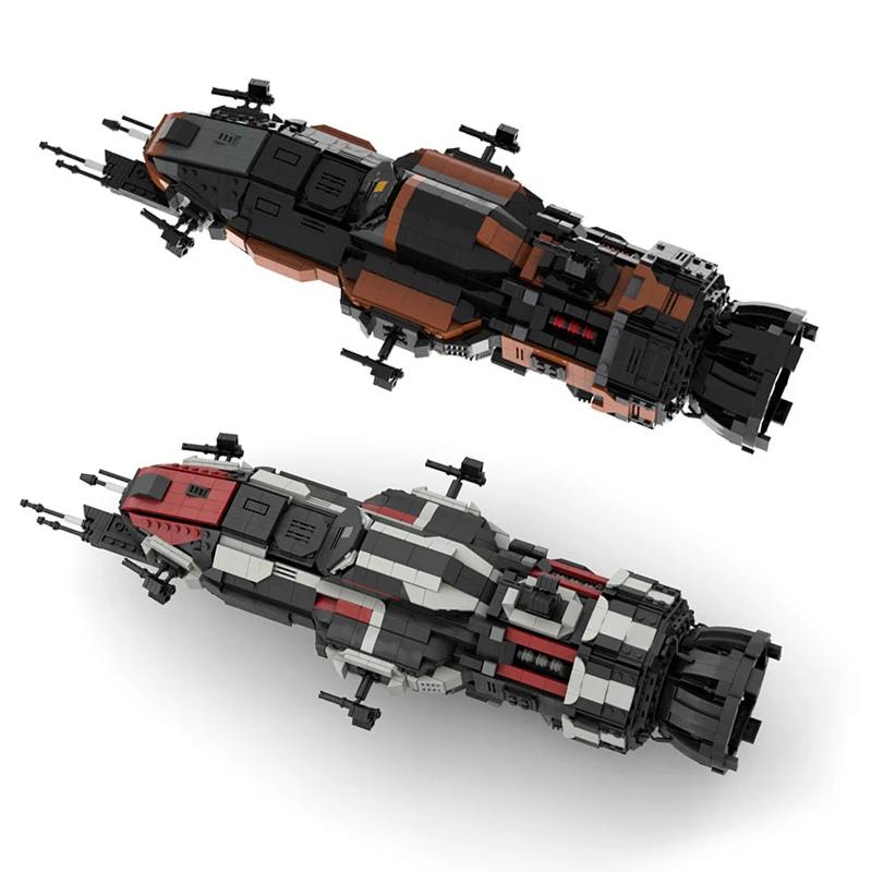 Конструктор MOC среднего размера Corvette светильник Frigate S4 MCRN-Tachi Warsship Donnager Конструктор MOC среднего размера Corvette светильник Frigate S4 MCRN-Tachi Warsship Donnager