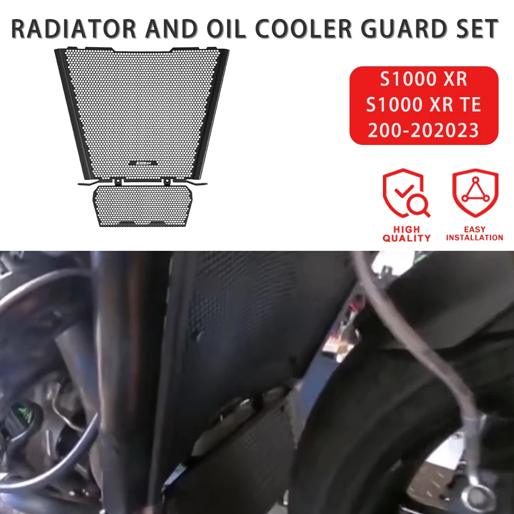 

For BMW S1000 XR S1000XR 2020 2021 2022 2023 Motorcycle Accessories Radiator Grille Guard Protector Cover Oil Cooler Guard Set